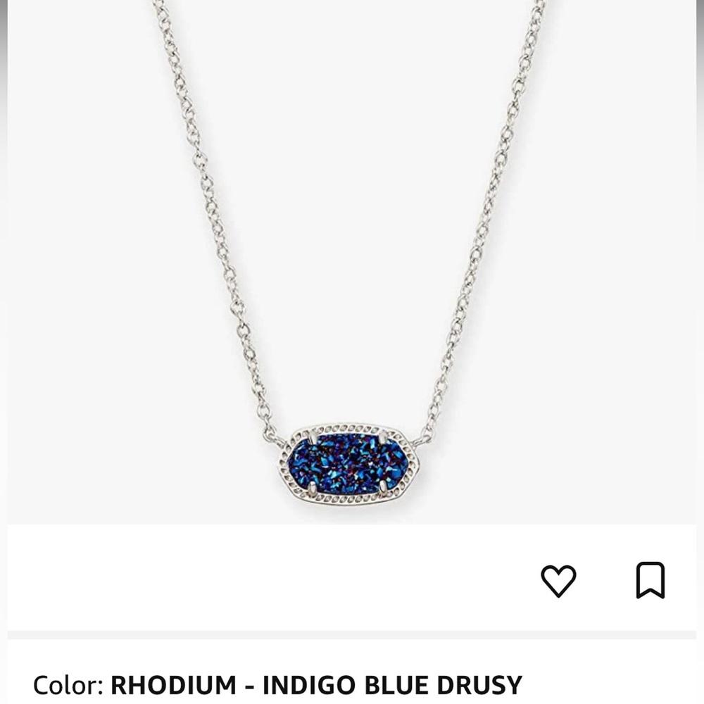 Kendra Scott Elisa Sterling Silver Necklace